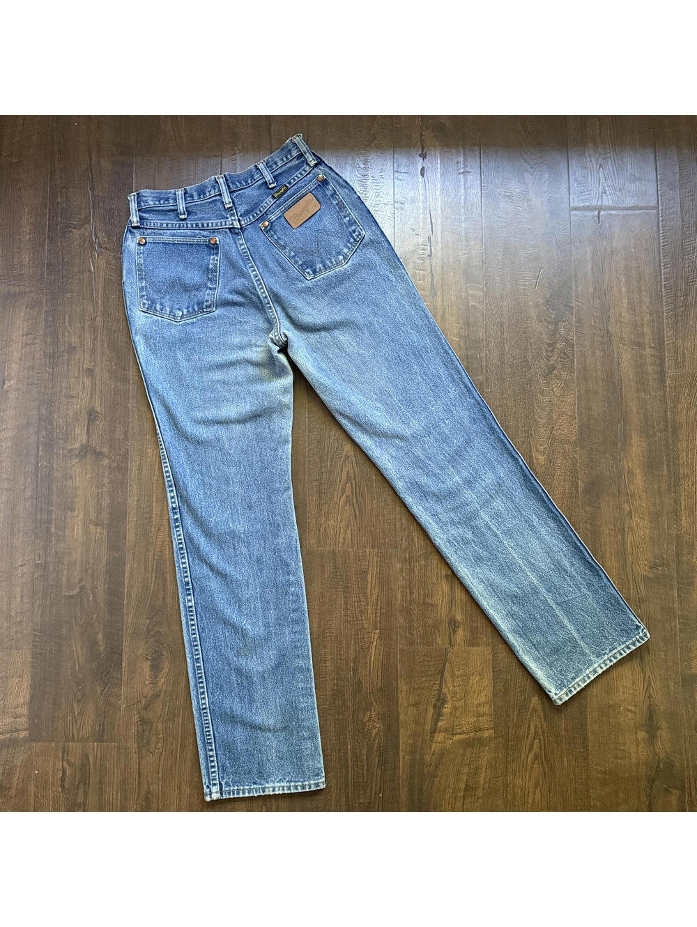 Vintage Wrangler Western Jeans Women 27x31 High Waist Rodeo Cowgirl 13MWZMR USA - Picture 4 of 7